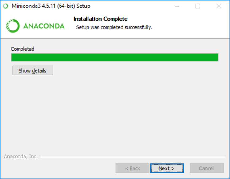 Miniconda Installer 7